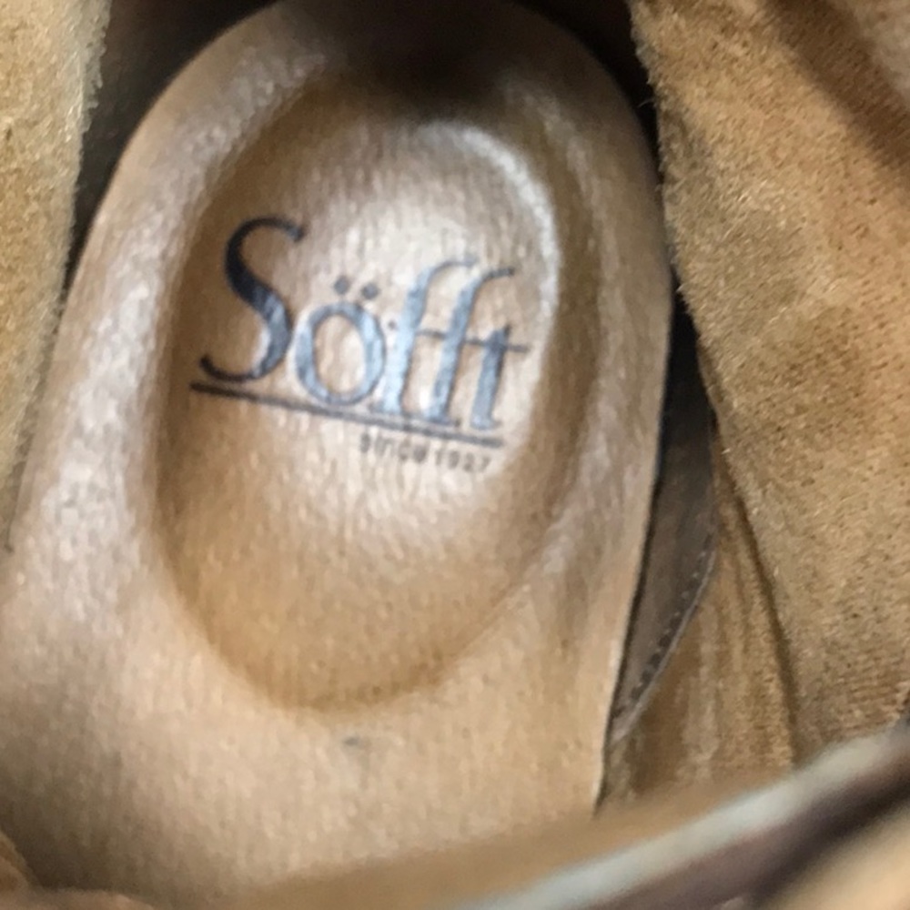 Sofft Leather ankle boots, with side zipper, womens, comfortable, size 8.(Sofft) - Picture 5 of 5